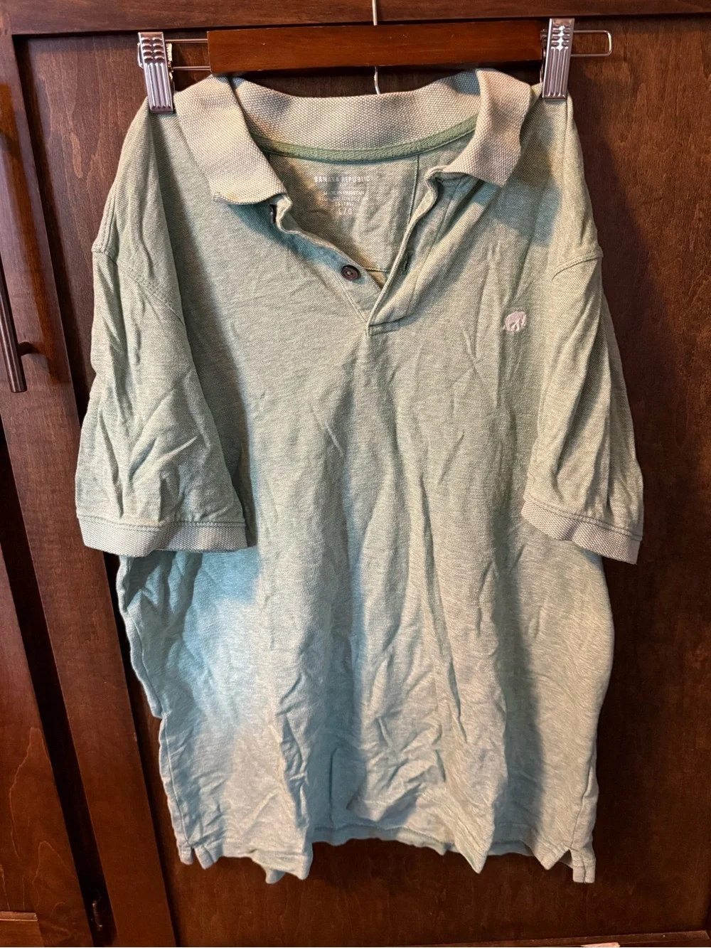 Banana Republic Mint Green Men's Polo